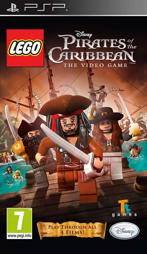 LEGO Pirates of the Caribbean – The Video Game PSP Cover