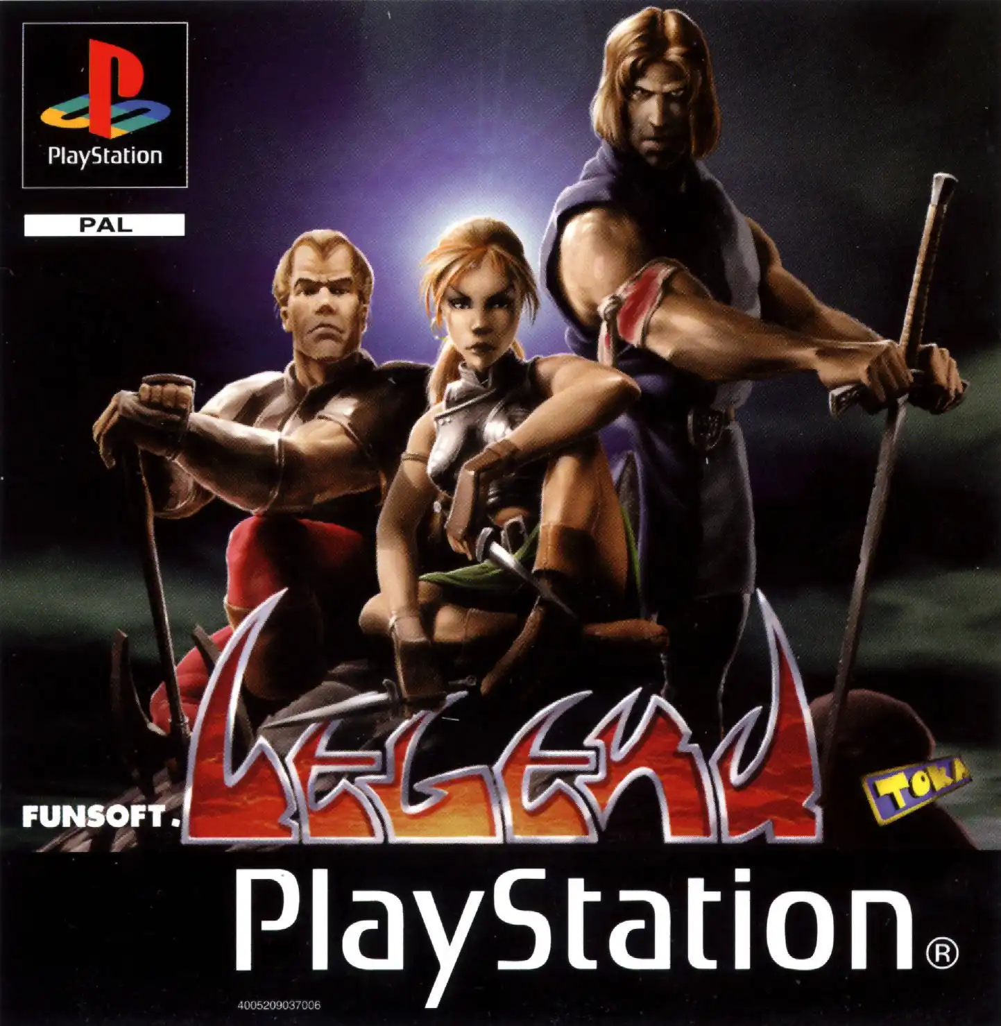 Legend PS1 Cover