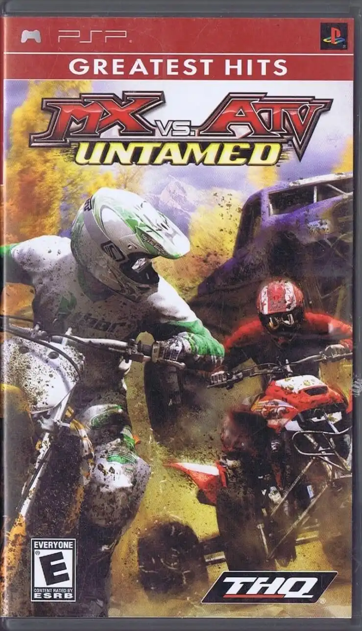 MX vs. ATV Untamed PSP Cover