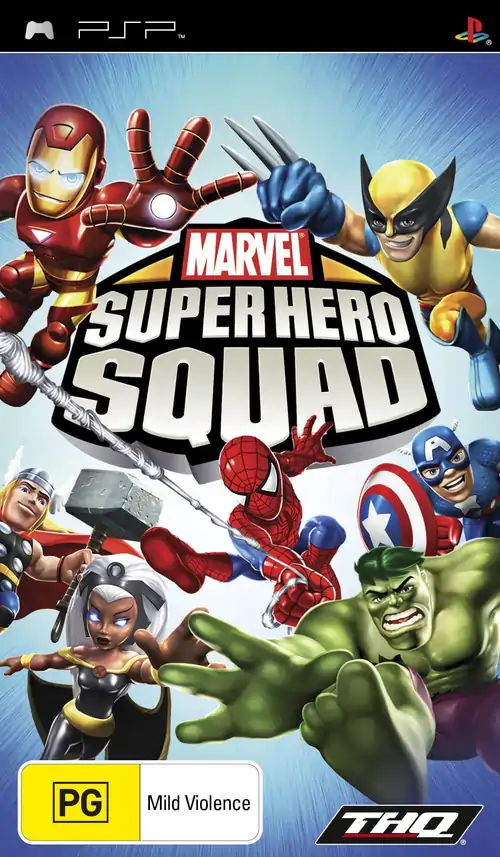 Marvel Super Hero Squad PSP Cover