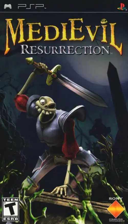 MediEvil Resurrection PSP Cover