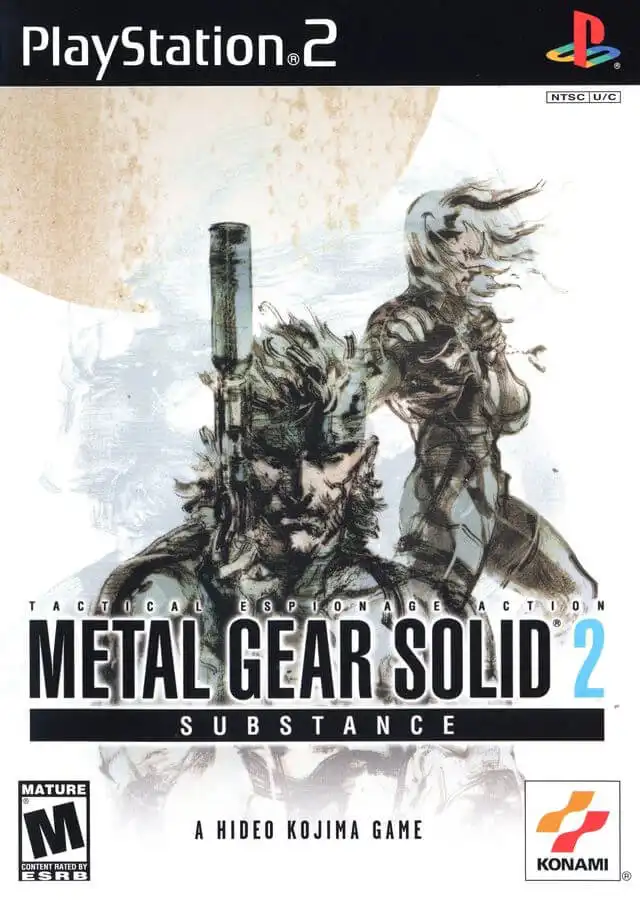Metal Gear Solid 2 – Substance PS2 Cover