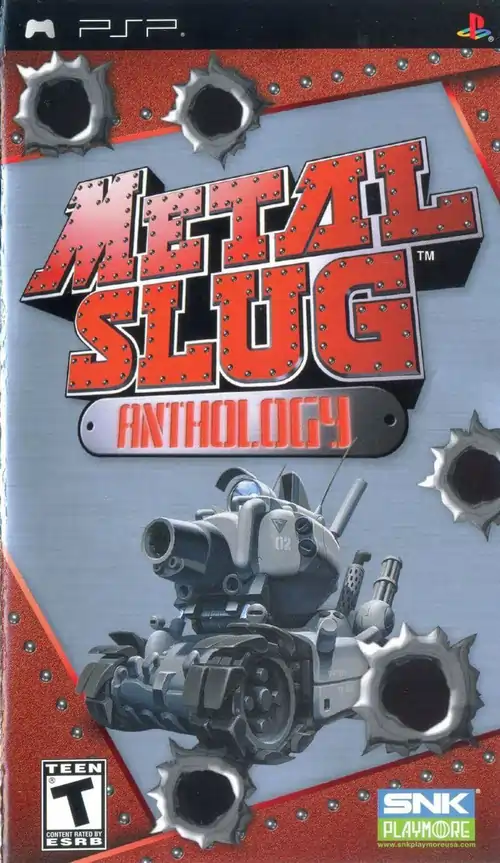 Metal Slug Anthology PSP Cover