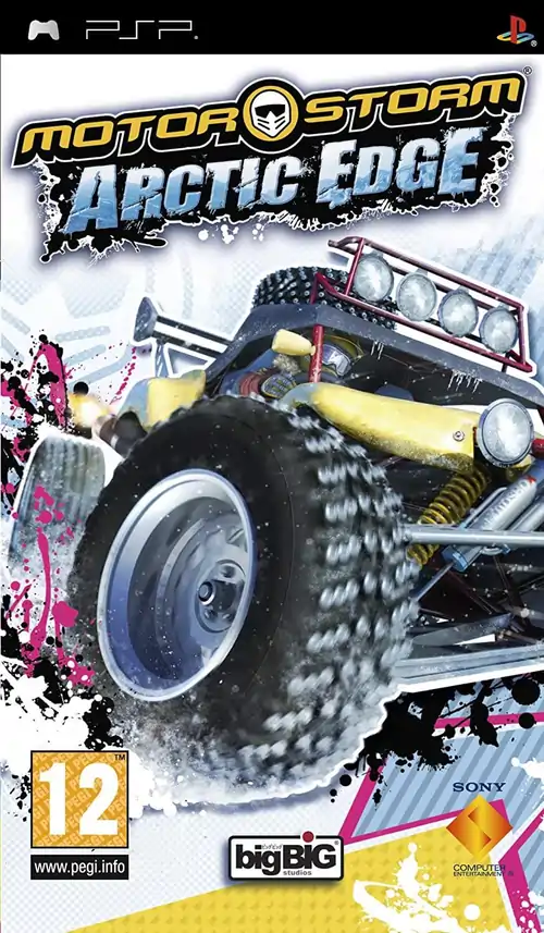 MotorStorm Arctic Edge PSP Cover