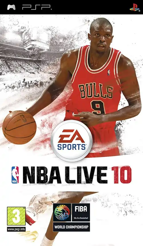 NBA Live 10 PSP Cover