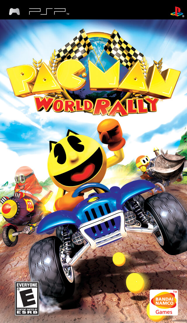 Pac-Man World Rally PSP Cover