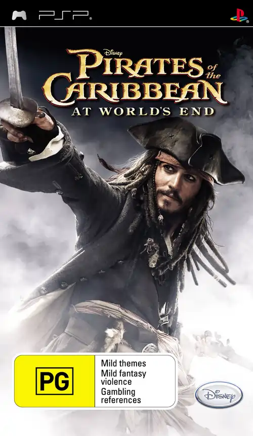Pirates of the Caribbean At World’s End PSP Cover