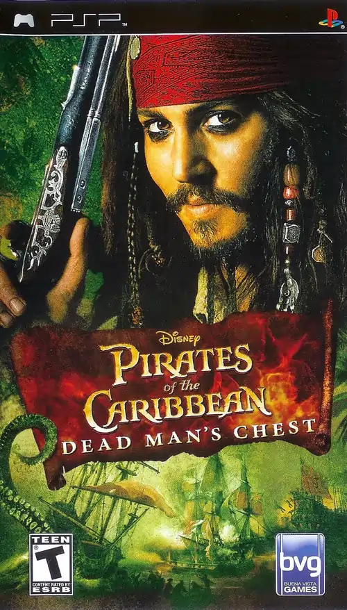 Pirates of the Caribbean – Dead Man’s Chest PSP Cover