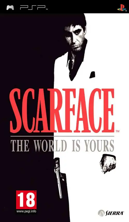 Scarface Money Power Respect PSP Cover