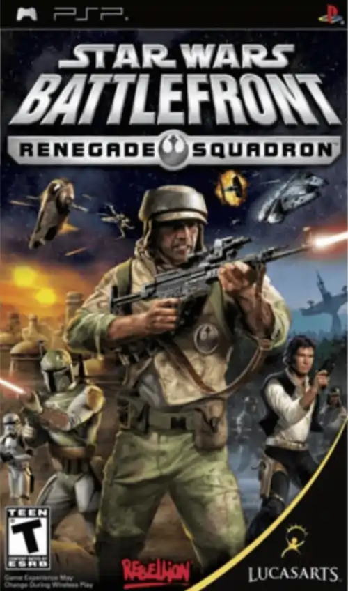 Star Wars Battlefront Renegade Squadron PSP Cover
