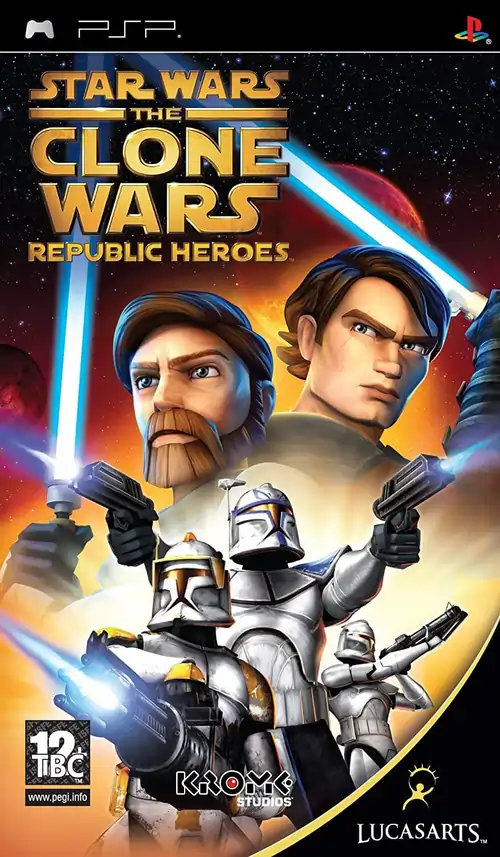 Star Wars The Clone Wars – Republic Heroes PSP Cover