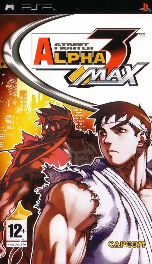 Street Fighter Alpha 3 MAX PSP Cover