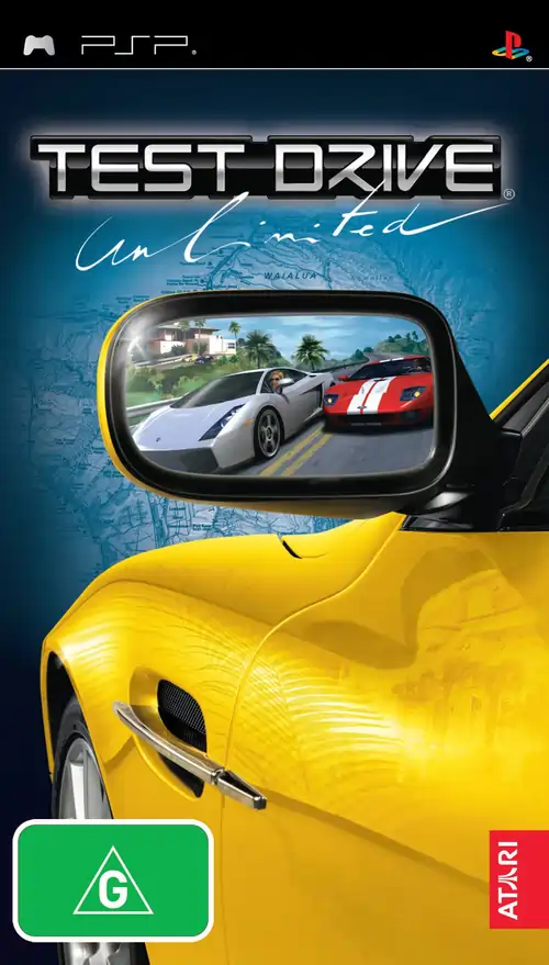 Test Drive Unlimited PSP Cover
