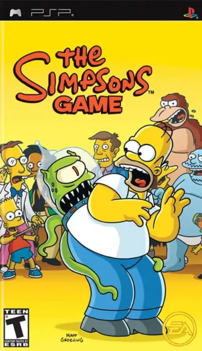 The Simpsons Game PSP