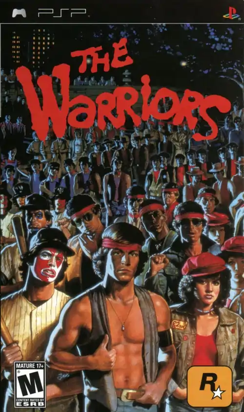 The Warriors PSP Cover