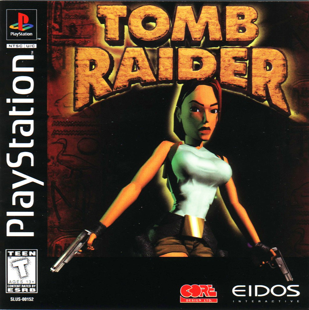 Tomb Raider PS1 Cover