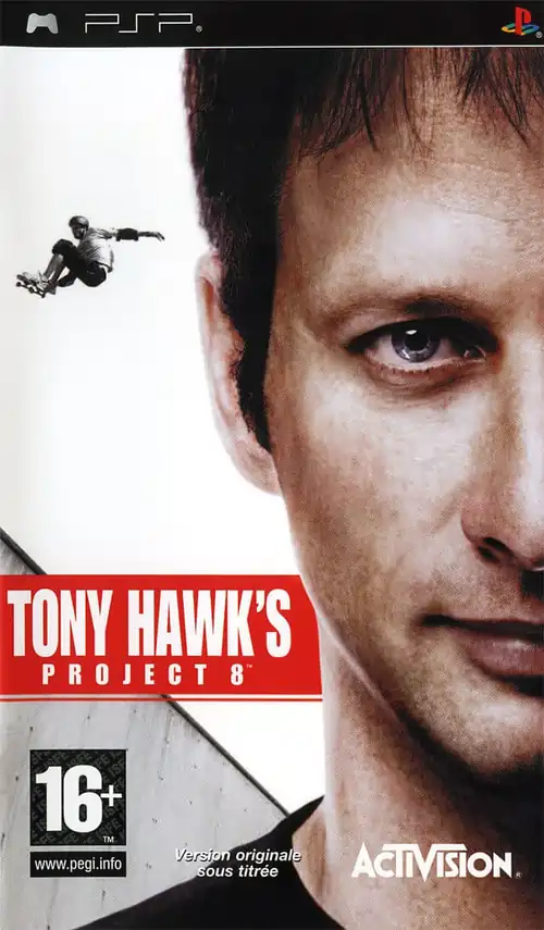 Tony Hawk’s Project 8 PSP Cover