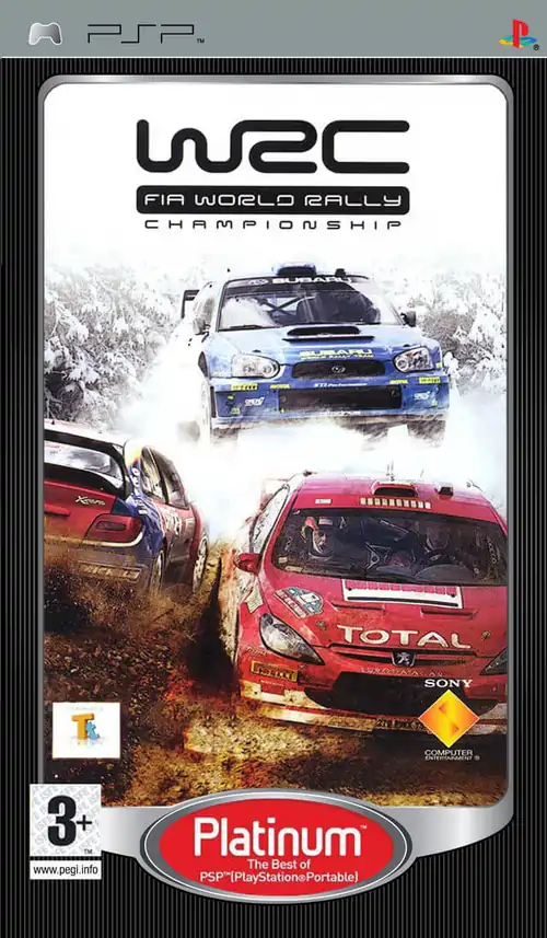 WRC FIA World Rally Championship PSP Cover