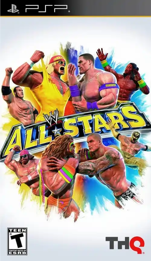 WWE All-Stars PSP Cover