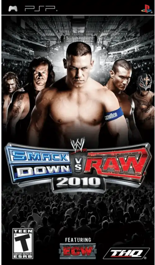 WWE Smackdown vs. Raw 2010 PSP Cover
