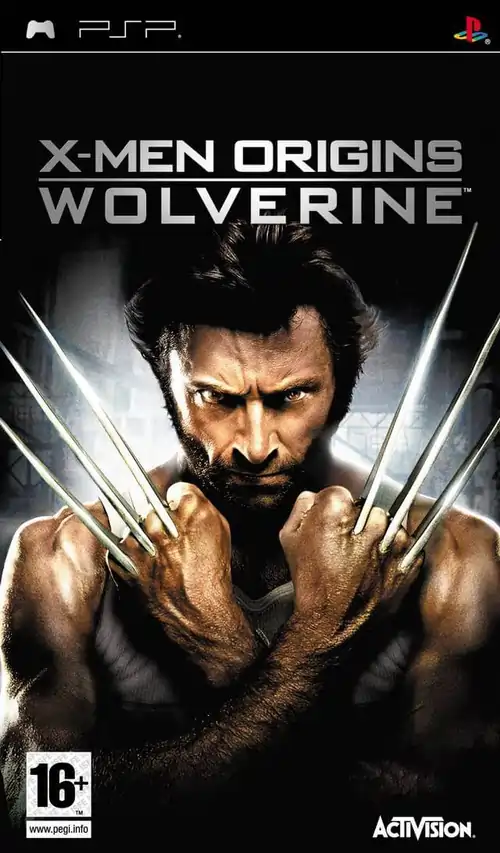 X-Men Origins Wolverine PSP Cover