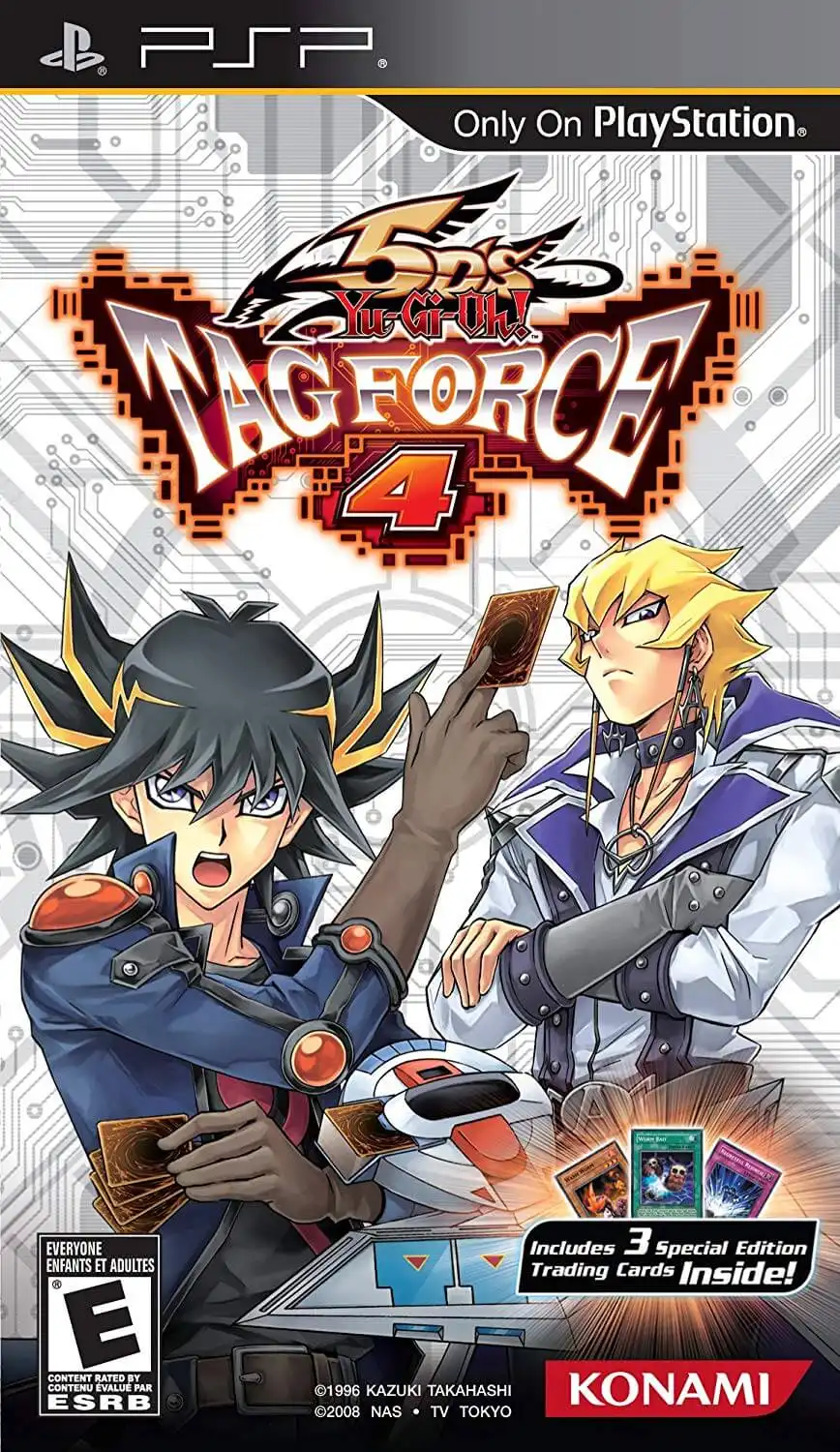 Yu-Gi-Oh! 5D’s Tag Force 4 PSP Cover