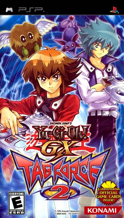Yu-Gi-Oh! GX Tag Force 2 PSP Cover