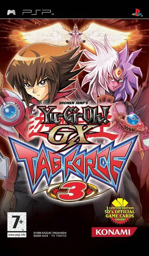 Yu-Gi-Oh! GX Tag Force 3 PSP Cover
