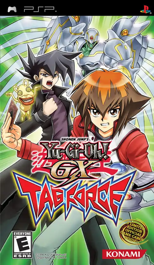 Capa de Yu-Gi-Oh! GX Tag Force para PSP