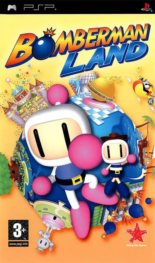 Bomberman Land PSP Cover