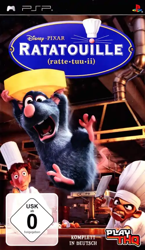 Ratatouille PSP Cover