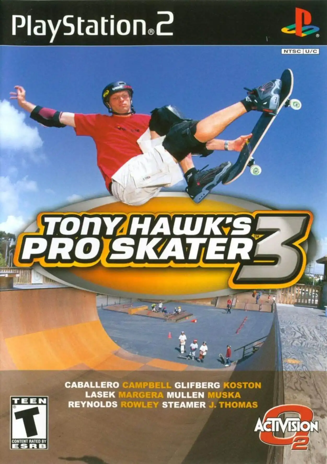 Tony Hawk’s Pro Skater 3 PS2 Cover