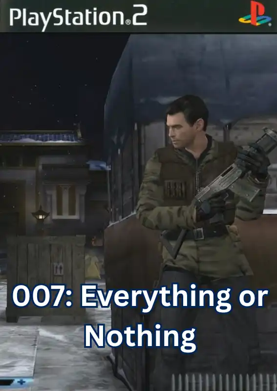 007: Everything or Nothing PS2 Cover