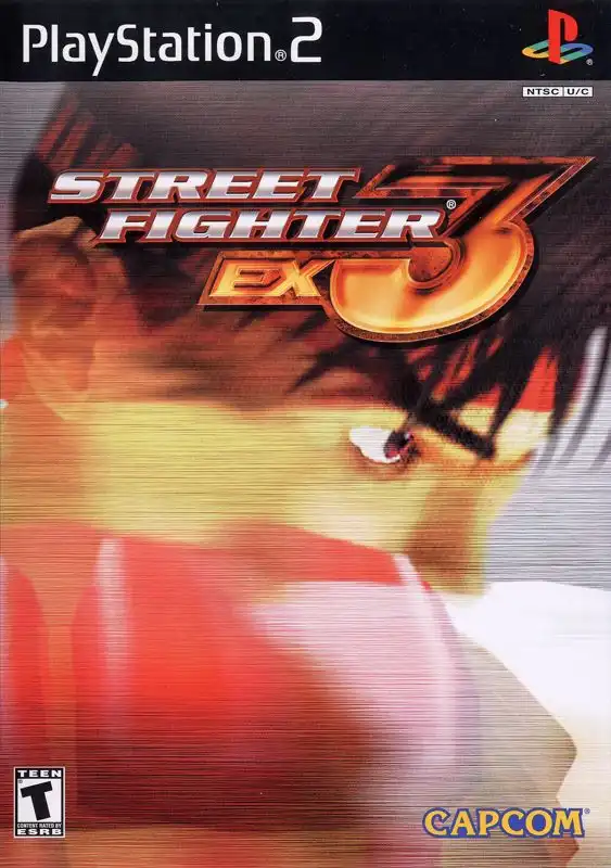 Street Fighter EX3 PS2 Cover