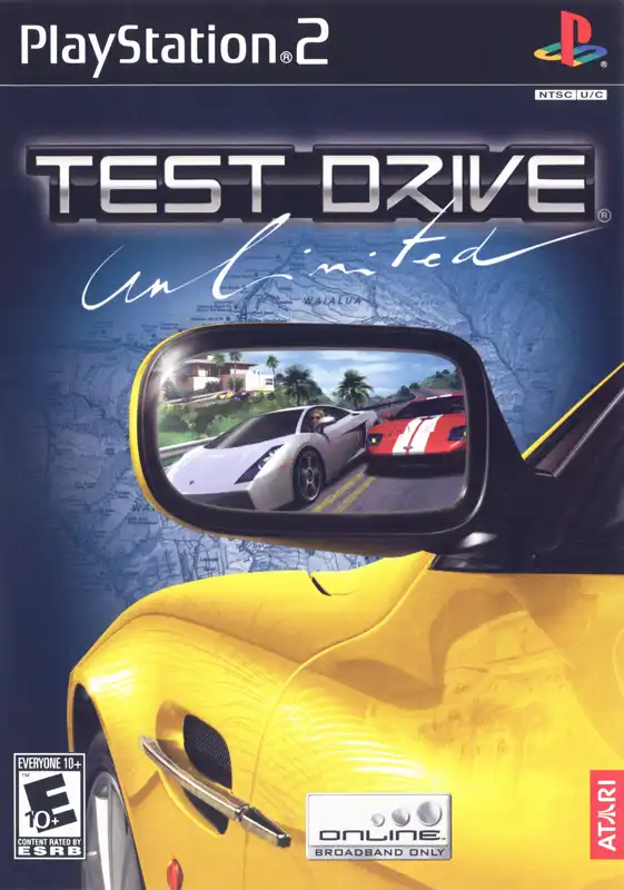 Test Drive Unlimited PS2 Cover
