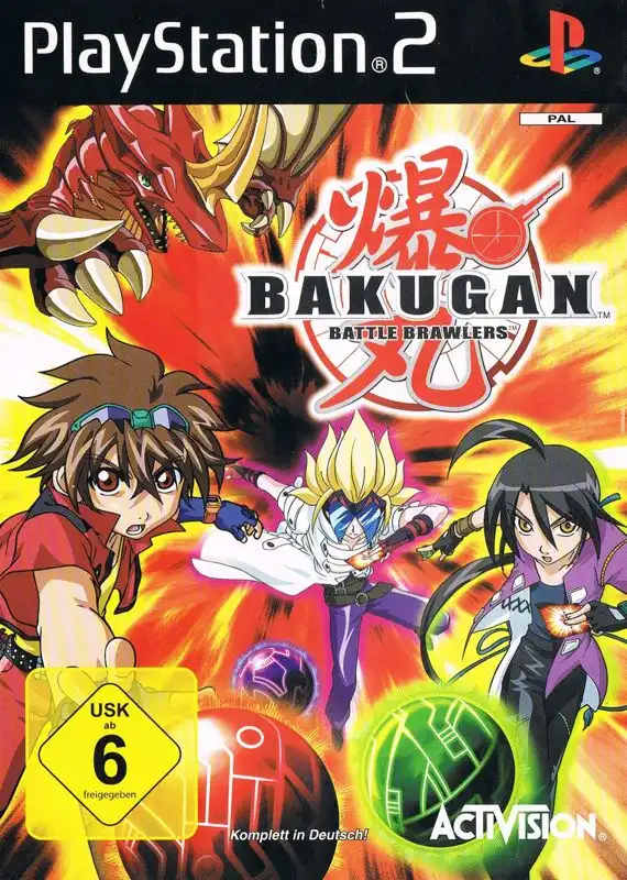 Bakugan: Battle Brawlers PS2 Cover