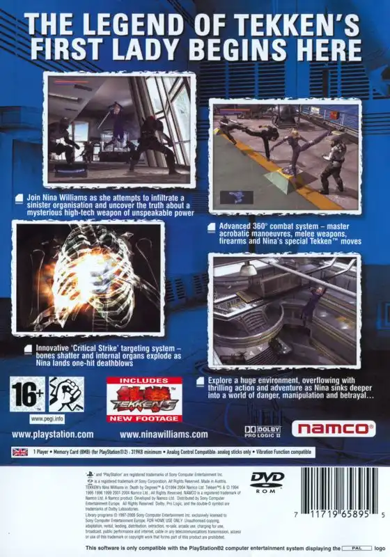 Death by Degrees PS2 Cover