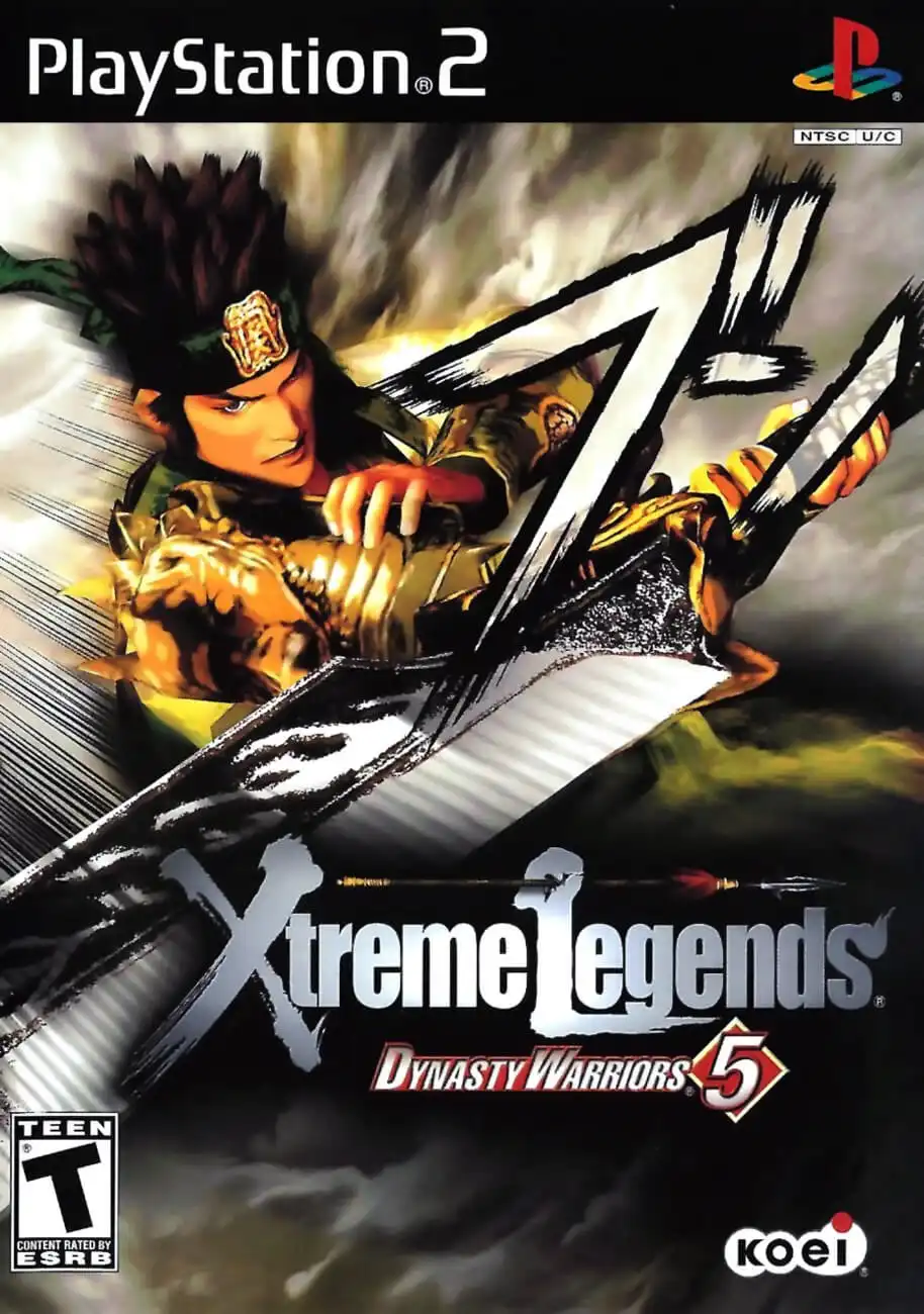Dynasty Warriors 5: Xtreme Legends PS2 Cover