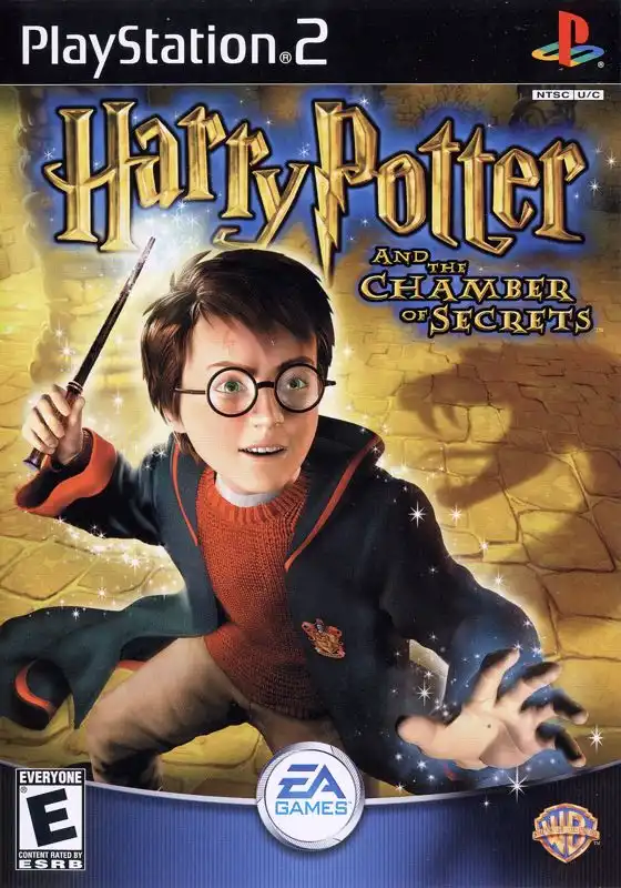 Harry Potter and the Chamber of Secrets PS2 Cover