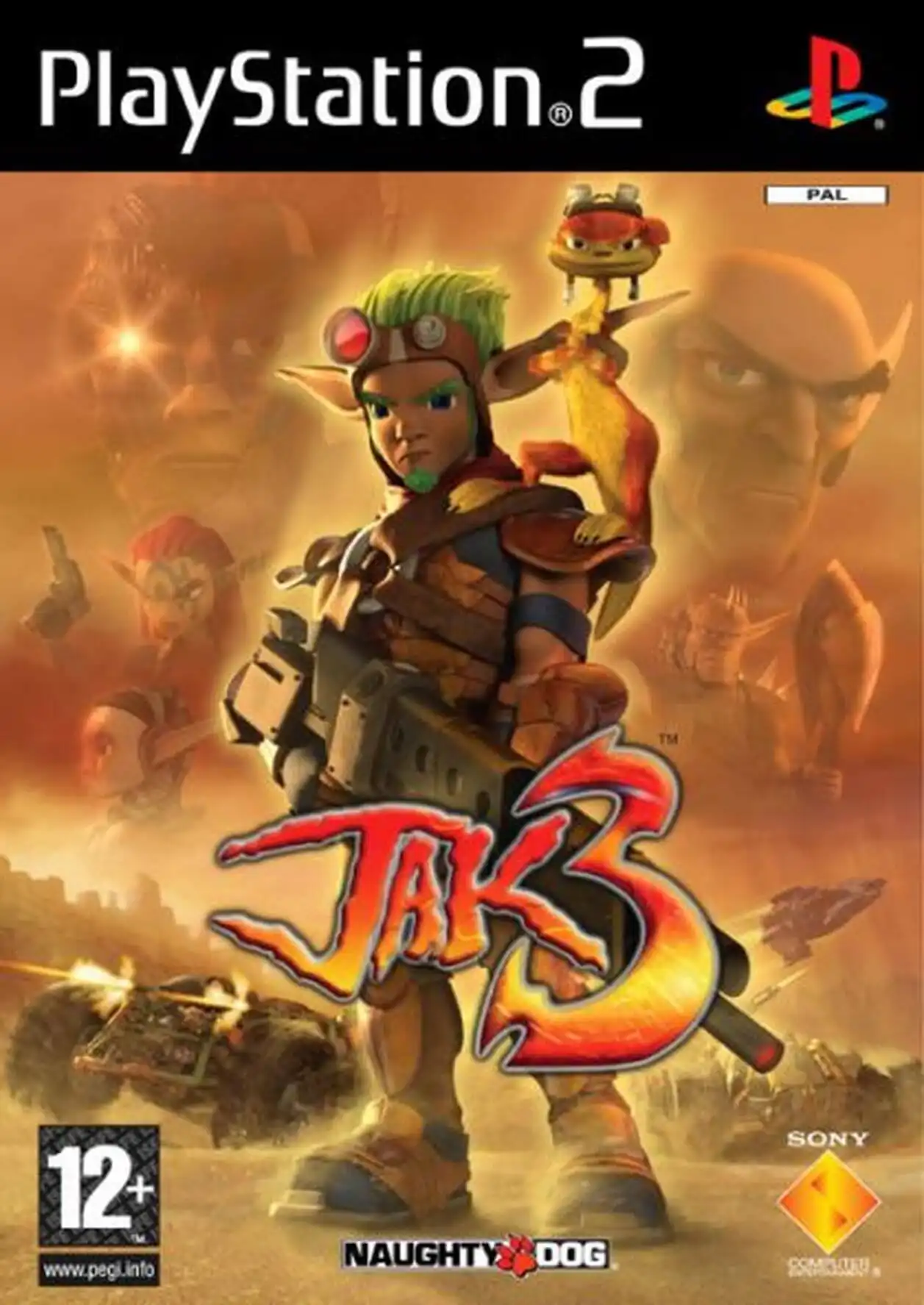 Jak 3 PS2 Cover