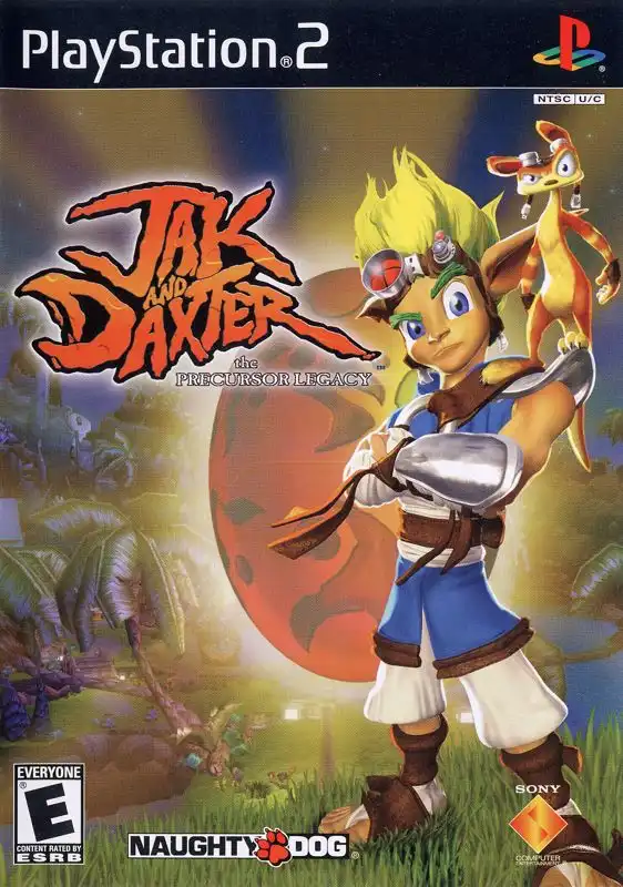 Jak and Daxter PS2 Cover