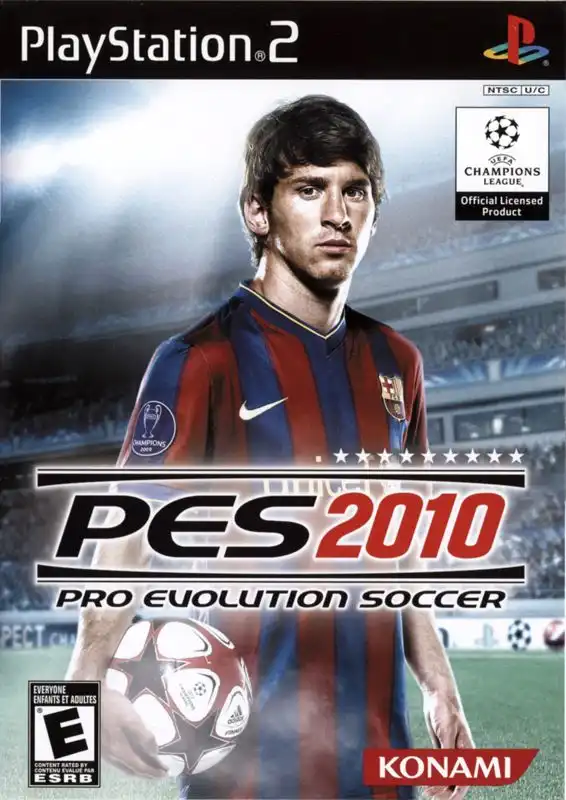 PES 2010: Pro Evolution Soccer PS2 Cover
