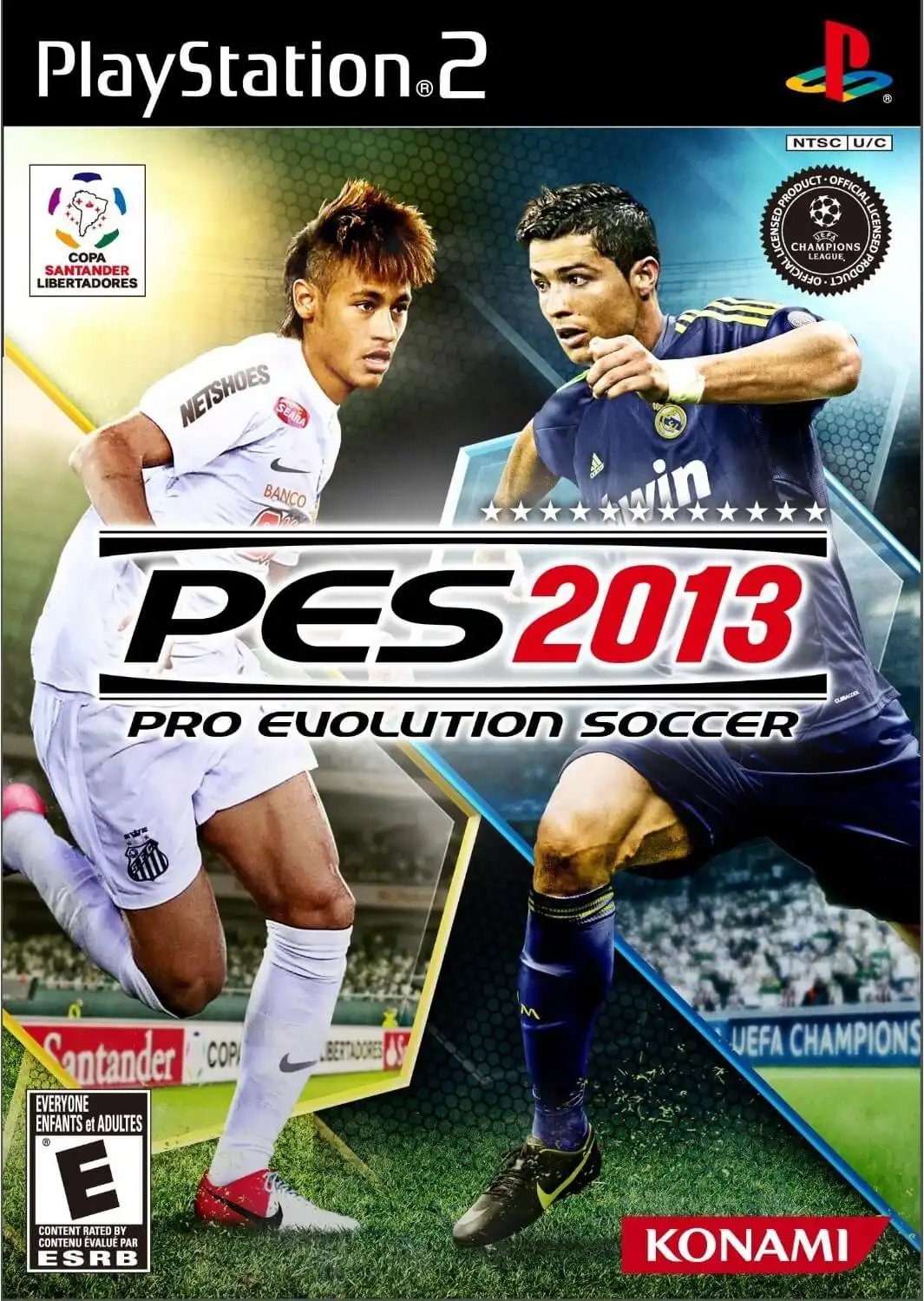 PES 2013: Pro Evolution Soccer PS2 Cover