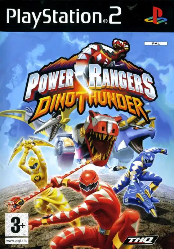 Power Rangers – Dino Thunder PS2 Cover
