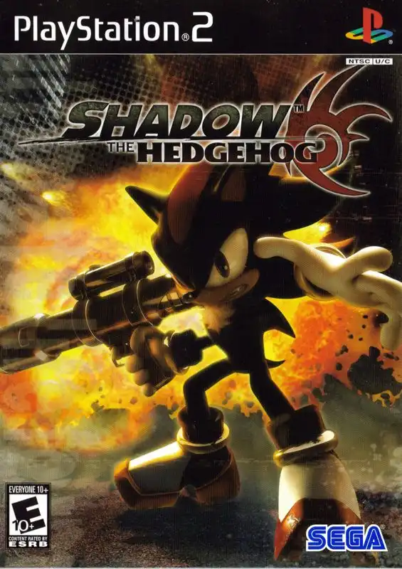Shadow the Hedgehog PS2 Cover