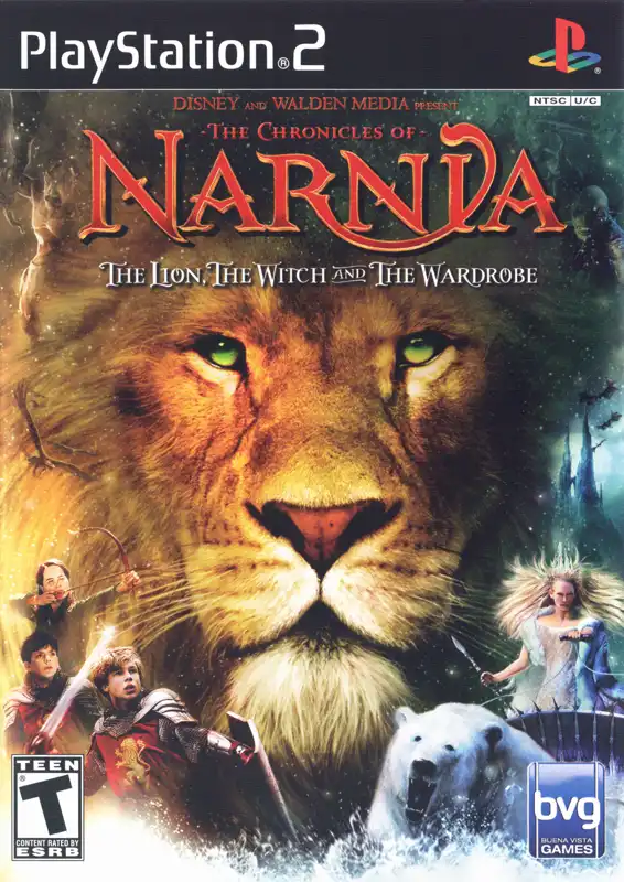 The Chronicles of Narnia – The Lion, the Witch and the Wardrobe PS2 Cover
