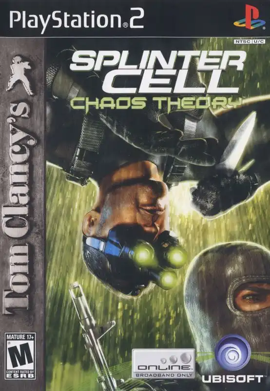 Tom Clancy’s Splinter Cell – Chaos Theory PS2 Cover