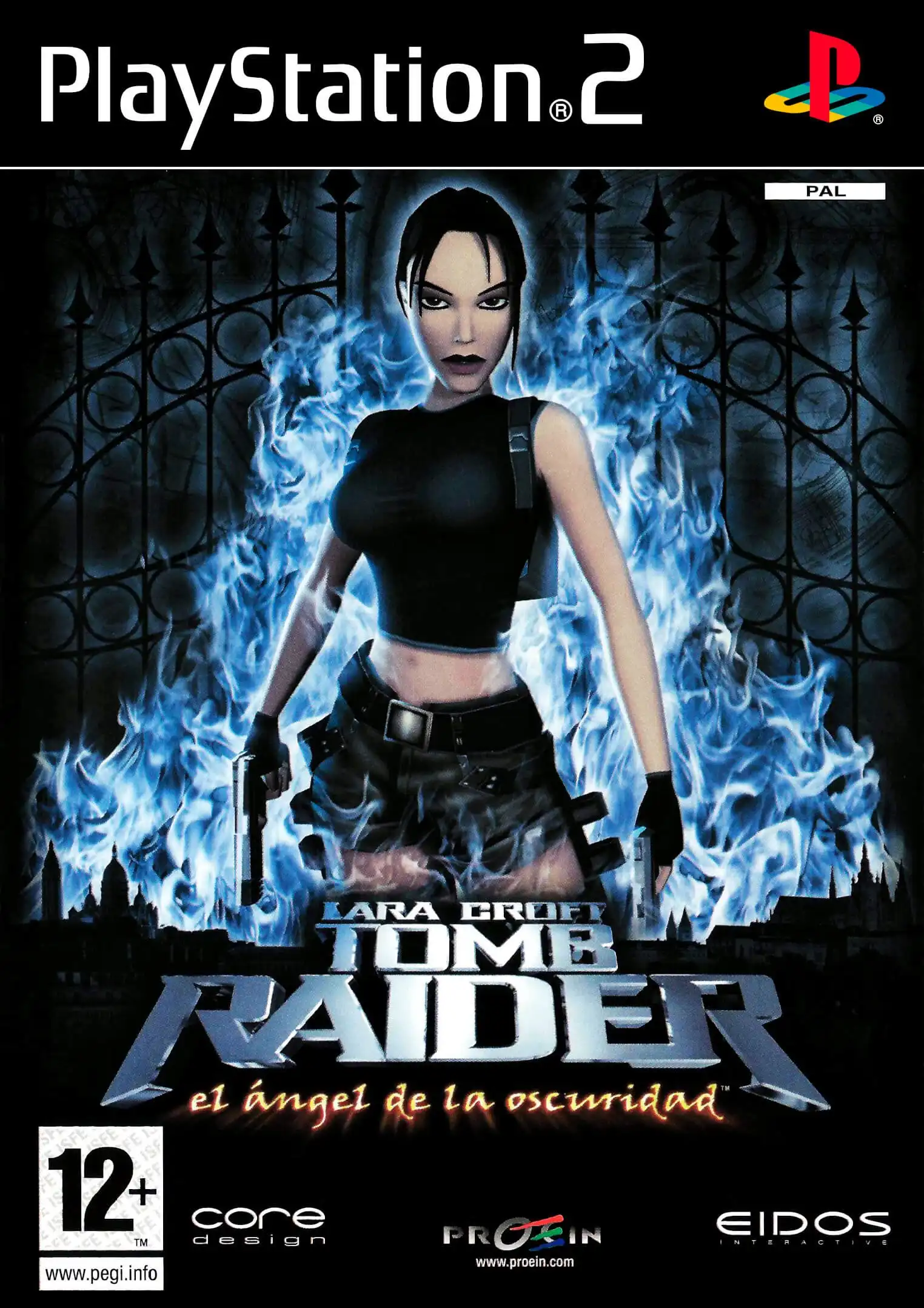 Lara Croft Tomb Raider – The Angel of Darkness PS2 Cover