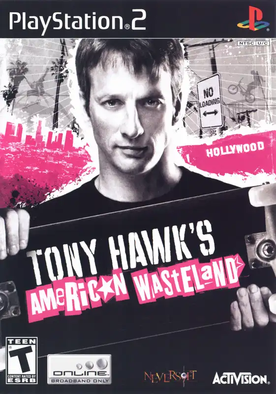Tony Hawk’s American Wasteland PS2 Cover