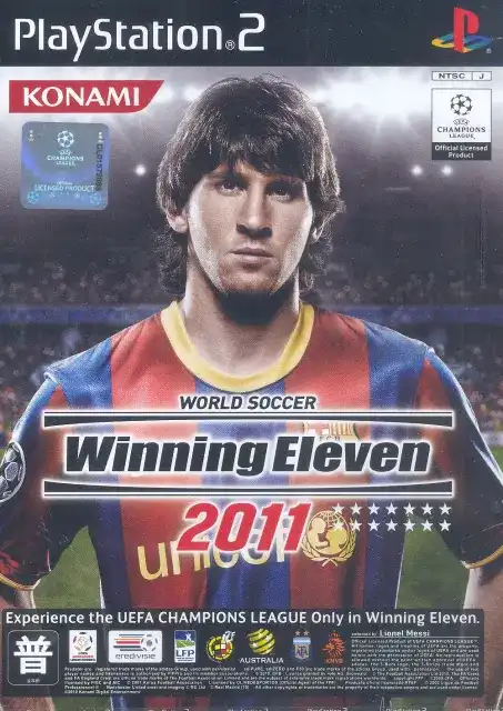World Soccer Winning Eleven 2011 PS2 Cover